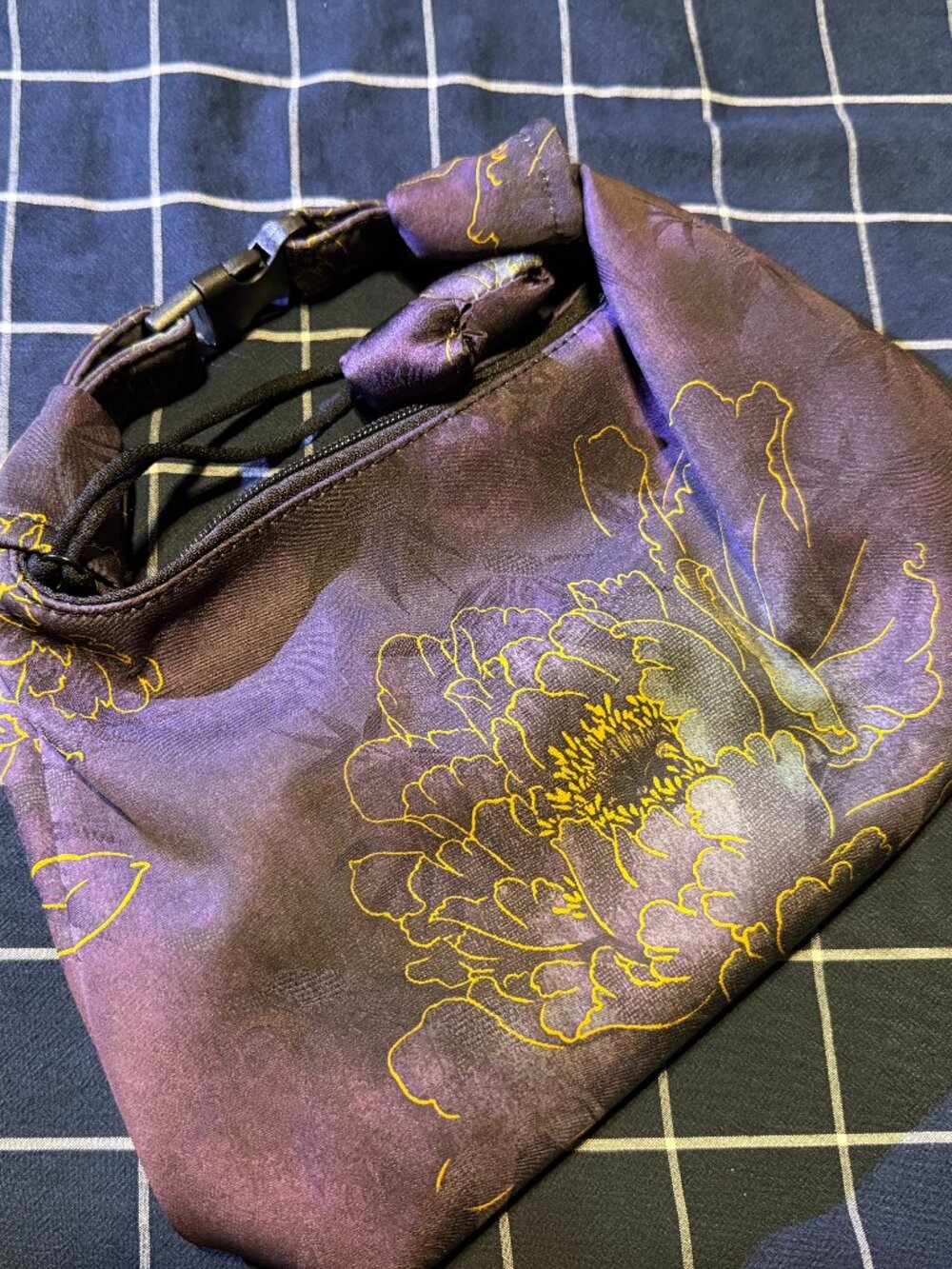 Handmade Gambiered Canton Silk Bags -- 2 Colors/Styles Available!